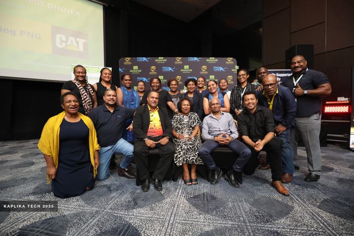 Group photo of delegates at a sponsored industry event